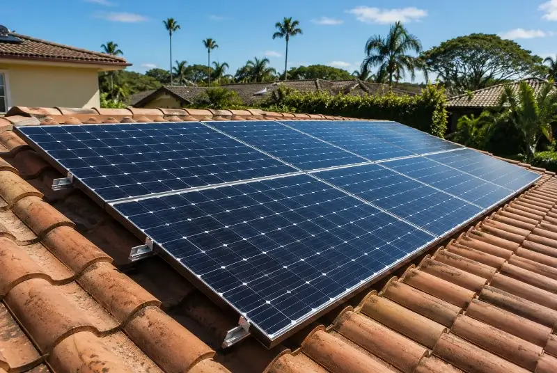 Installation de panneaux solaires à Hostun